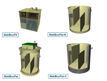 The principle of operation of grease separators