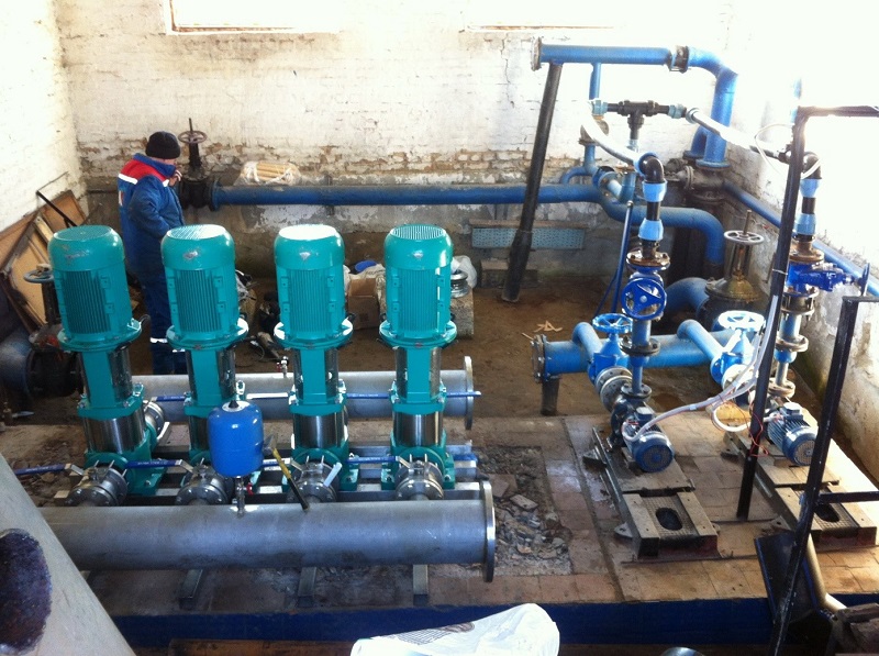 Резервуары чистой воды для обеспечения бесперебойного водоснабжения