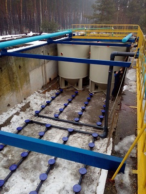 Reconstruction of wastewater treatment plant in Rava-Ruska city