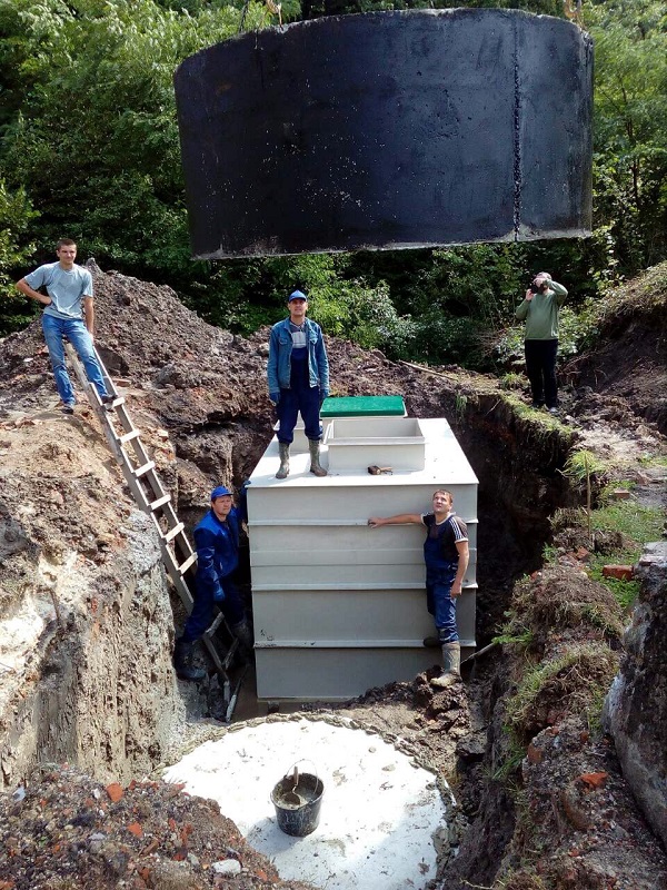 Production and installation of MakBoxPro treatment plant with a capacity of 6 m³ / day