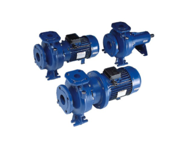 Lowara horizontal centrifugal pumps of e-NSC series in monoblock and console design