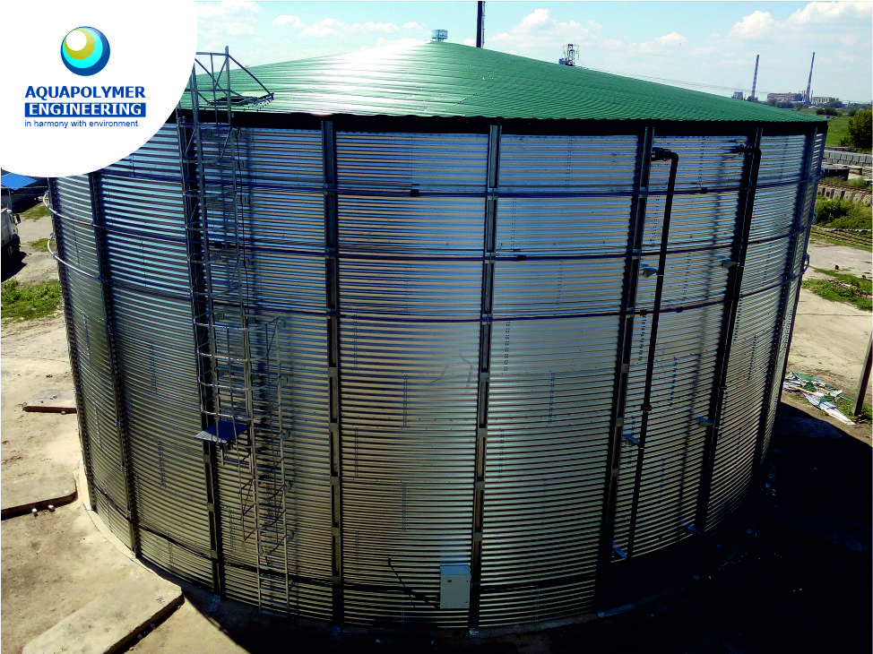 Tank for storage of liquid mineral fertilizers (UAN)